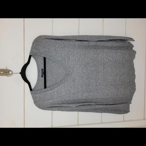 American Eagle Outfitters medium grey lightweight oversized sweater - Picture 1 of 3